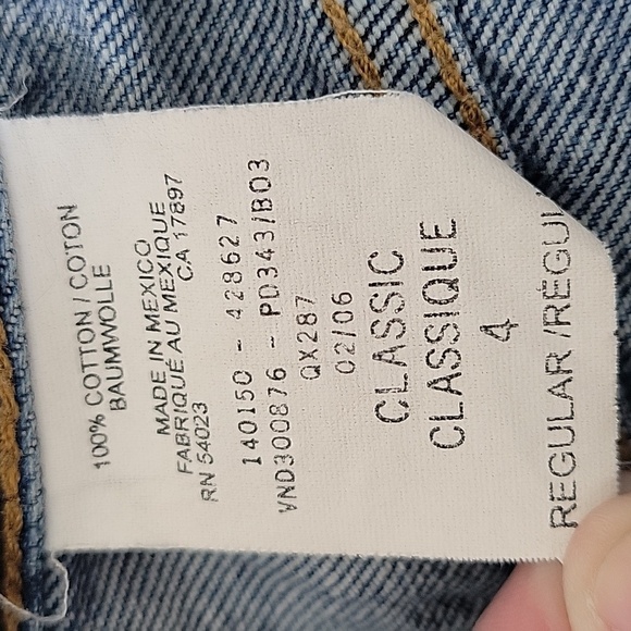 GAP Classic Jeans Size 4 Y2K Vintage 2000's - Picture 9 of 12